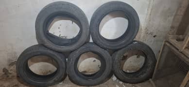 Japanese Car tyres 14 inch Mirage/ Bridgestone used 155 65 R14