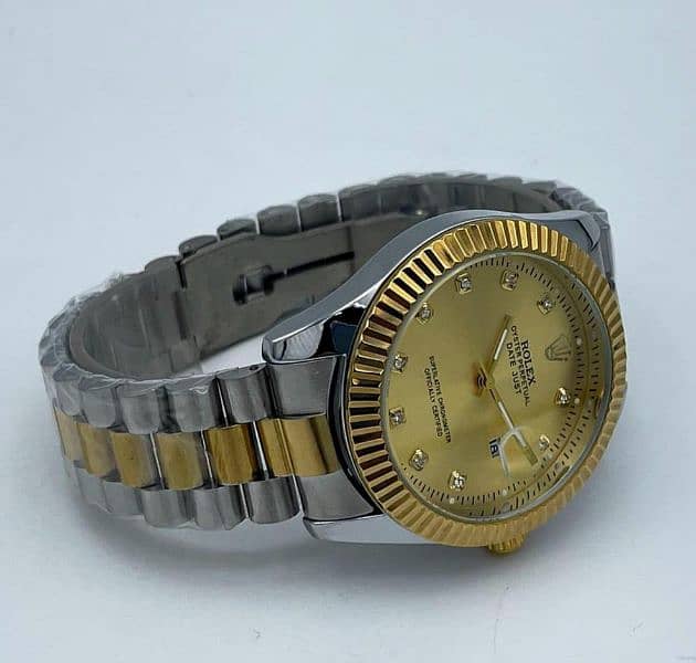 Men's Stainless Steel Analogue Watch 1