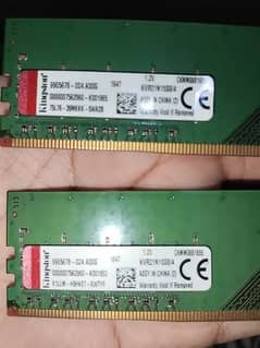 Kingston DDR4 4GB x 2 = 8GB Ram for PC 2133mhz