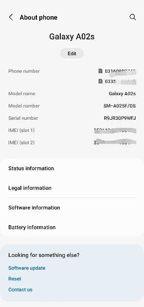 Samsung Galaxy A02S 4/64GB For Exchange only. 8