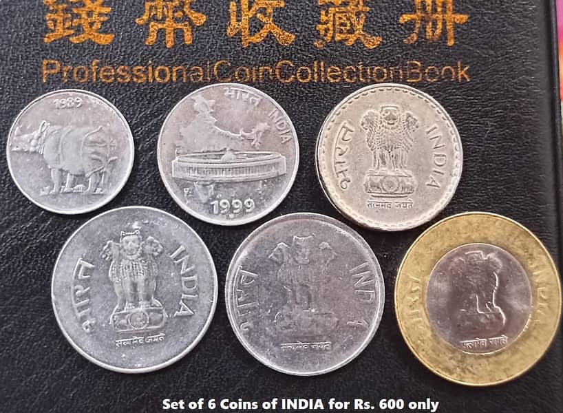 Coins of India, China, Srilanka, Bangladesh, Nepal, Malaysia,Indonesi 6