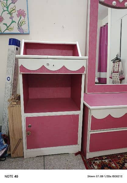 Girls Pink room bedset 4