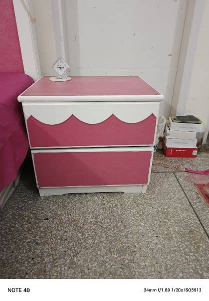 Girls Pink room bedset 6