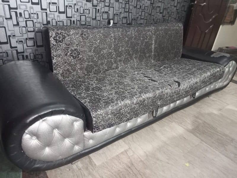 sofa com bed for sale used urgent sale 7