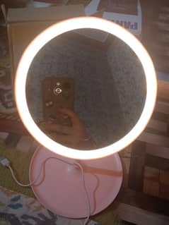 mirror with lights