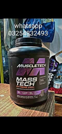 Mass tech extreme 2000 best formula in weight gain cash on delivery