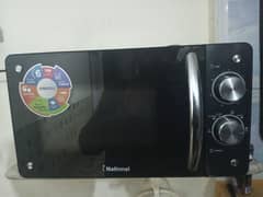 National microwave oven only 1 month used 0