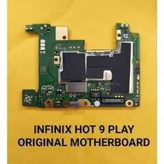 Hot 9 play 2gb 32gb pta aproved  Motherboard Original Not Repaired