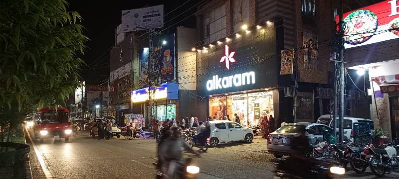 Main Shalimar link Road 
Different shops and Halls
and also Rooftops available for RENT. 1