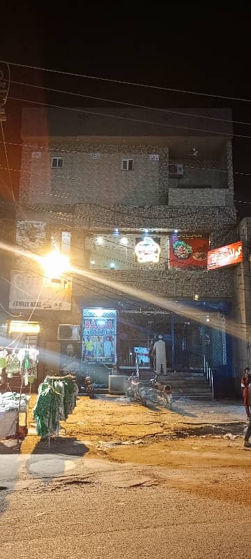 Main Shalimar link Road 
Different shops and Halls
and also Rooftops available for RENT. 5