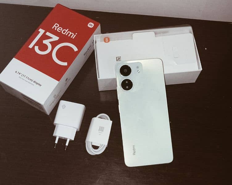 redmi 13c new condition 10/10 ram 6/128 1