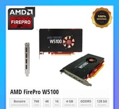 (AMD FirePro W5100 4GB ) / WX3100 4GB DDR5 / Nvidia 730 4GB Ddr3