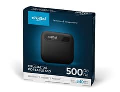 500gb portable SSD crucial