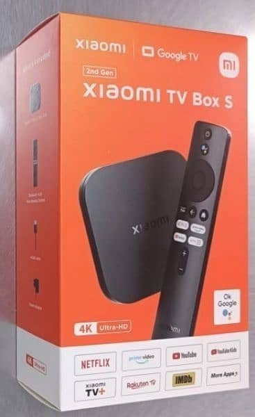 MI TV box( 2nd gen)4k ultra HD 1