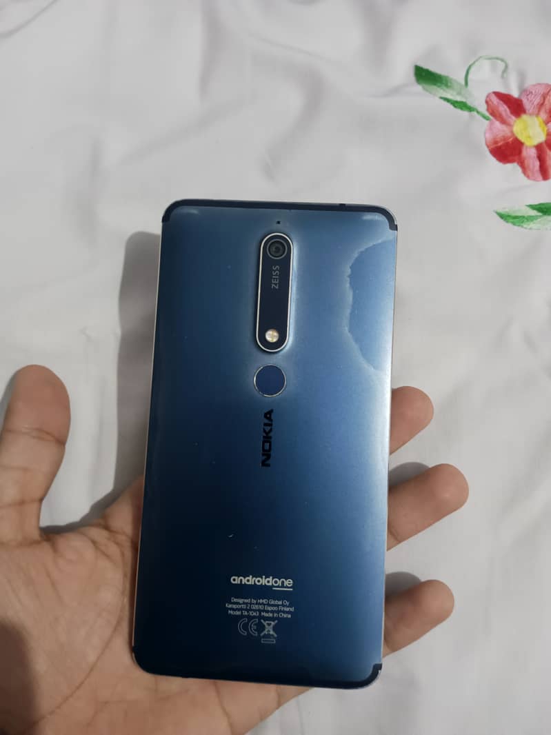 Nokia 6.1 (4/64) Dual sim Snapdragon 630 With Excellent Battery backup 4