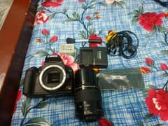 canon 1000D DSLR  with 80/200 zooming lens argant sale