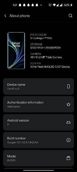 Oneplus 8 Pta approved 12