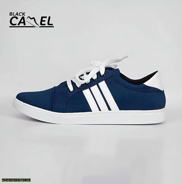 Blue Branded Sneakers 3