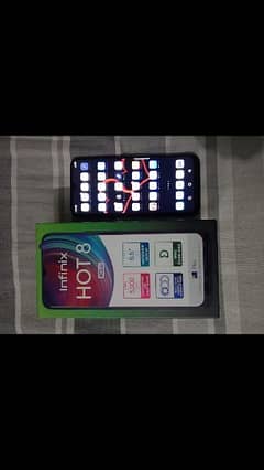 Infinix Hot 8 Totally  Genuine  4.00 GB RAM ROM 64.00 GB