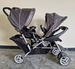 GRACO - Duo Glider Double Stroller - Almost Brand New