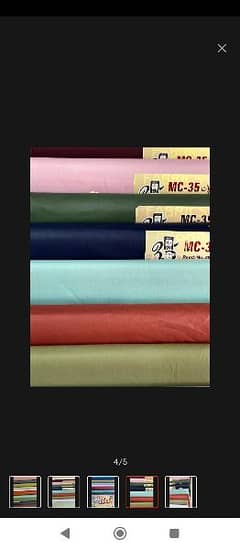 New cotton cloths unstitched for mens 0