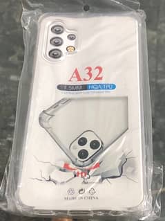 Samsung A-32 jelly back transparent cover