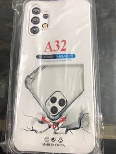 Samsung A32 transparent shock proof cover