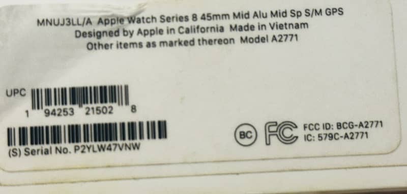 Apple Watch Series 8 45mm 2