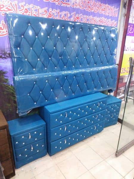 Bismillah furniture mall offers king size double bed 9