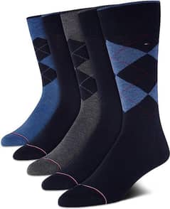 (Wholesale) Mens Tommy Socks Premium 5 Pair Gift Box Packed