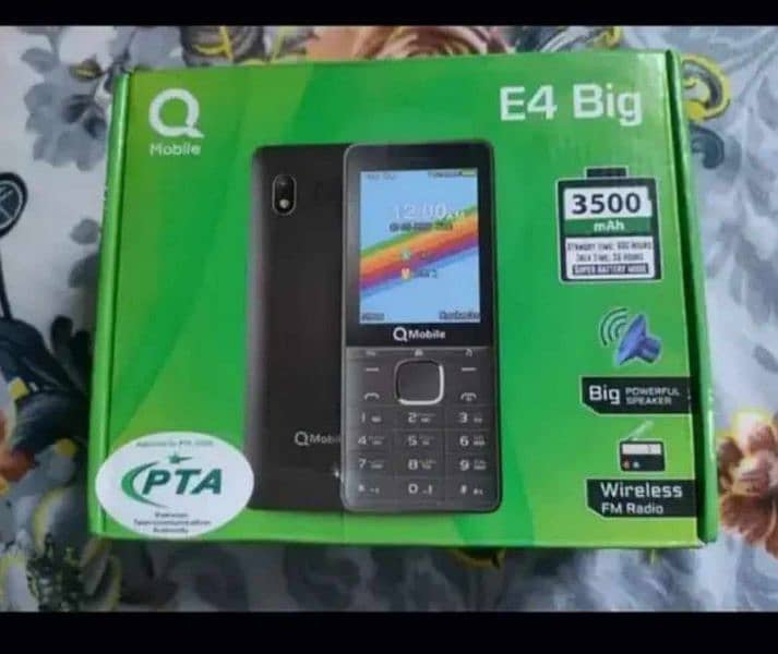 Q Mobile E4 Big new ha bilkul 5