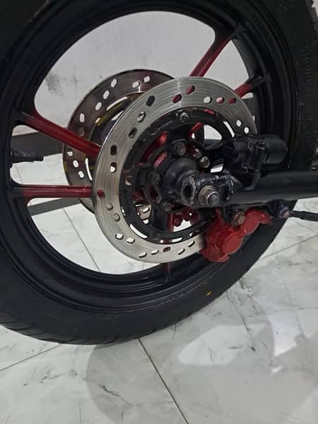 HEAVY BIKE PARTS FOR SALE RIMS FRONT SUSPENSION BACK RIM WITH TYERS 2