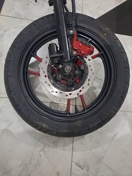 HEAVY BIKE PARTS FOR SALE RIMS FRONT SUSPENSION BACK RIM WITH TYERS 4