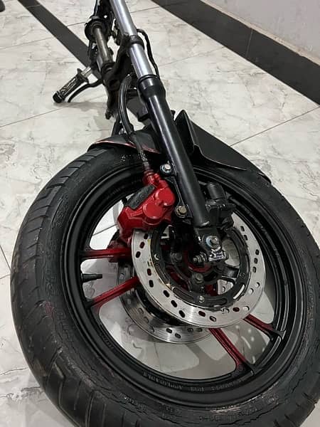 HEAVY BIKE PARTS FOR SALE RIMS FRONT SUSPENSION BACK RIM WITH TYERS 10