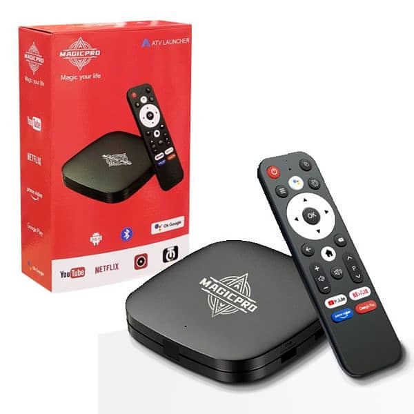 MAGIC PRO Voice remote ANDROID TV BOX IN JASHAN E AZAADI OFFER! 0