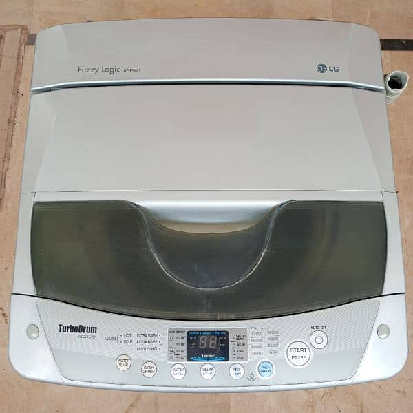 LG fully automatic washing machine 8kg 0