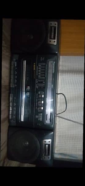 Panasonic cassett player+ radio for sale 1