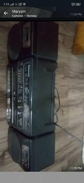 Panasonic cassett player+ radio for sale 3