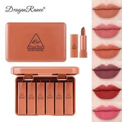 6 Pc Nude Lipsticks With Miror Box 0