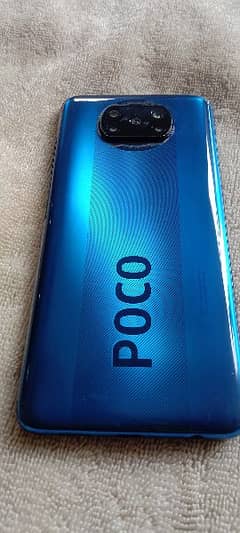 Poco x3 used phone very low price 03476110216 with box charger