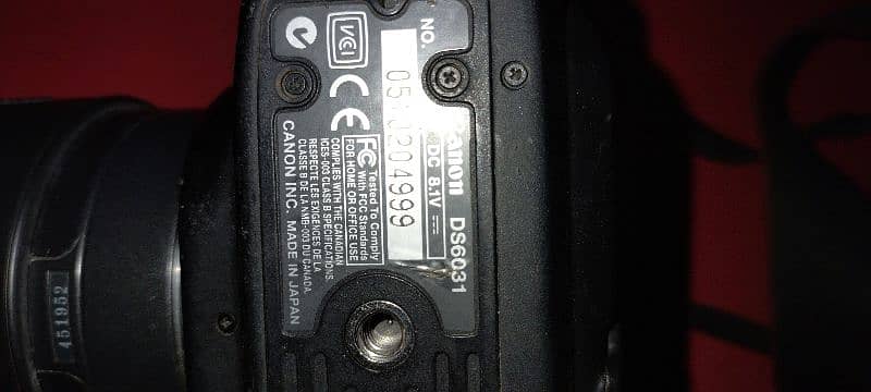 canon DSLR DS6031 5