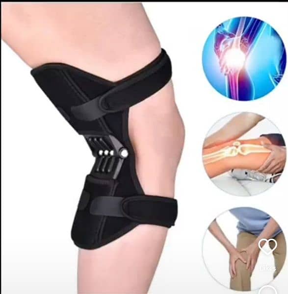 Spring knee brace 1