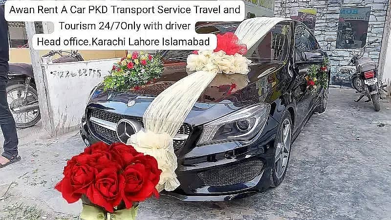 Rent A Car Lahore/Marriage Car on Rent/Pick & drop to all Pakistan 6