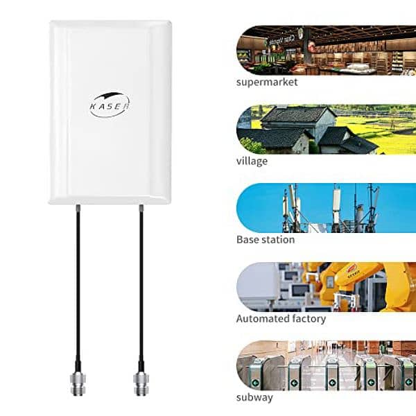 kaser 4g LTE 5g antenna outdoor mimo directional antenna 698-2700 7