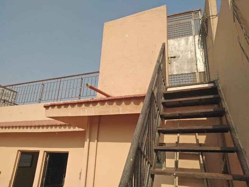 Furnished Pent house with rooftop and terrace in garden west karachi 7