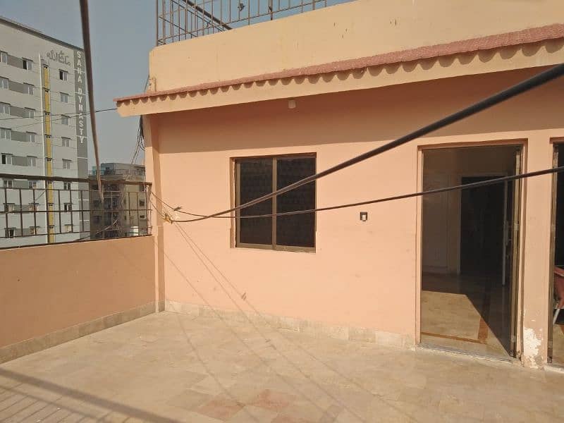 Furnished Pent house with rooftop and terrace in garden west karachi 17