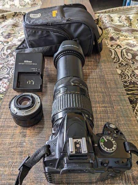 Nikon DSLR D3200 With 2 Lens and all accessories 0