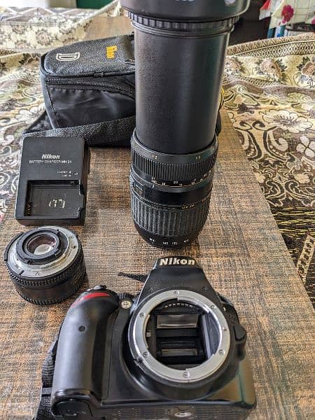 Nikon DSLR D3200 With 2 Lens and all accessories 1