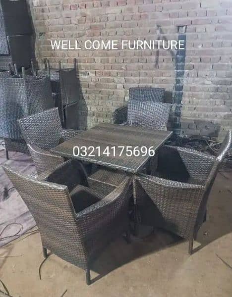 AZADI SALE DISCOUNT SAB KUCHH OUTDOOR GARDEN RATTAN UPVC FURNITURE 16