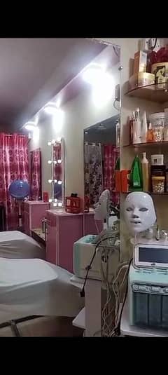 Ladies Beauty Parlour running business for sale,, urgent sale